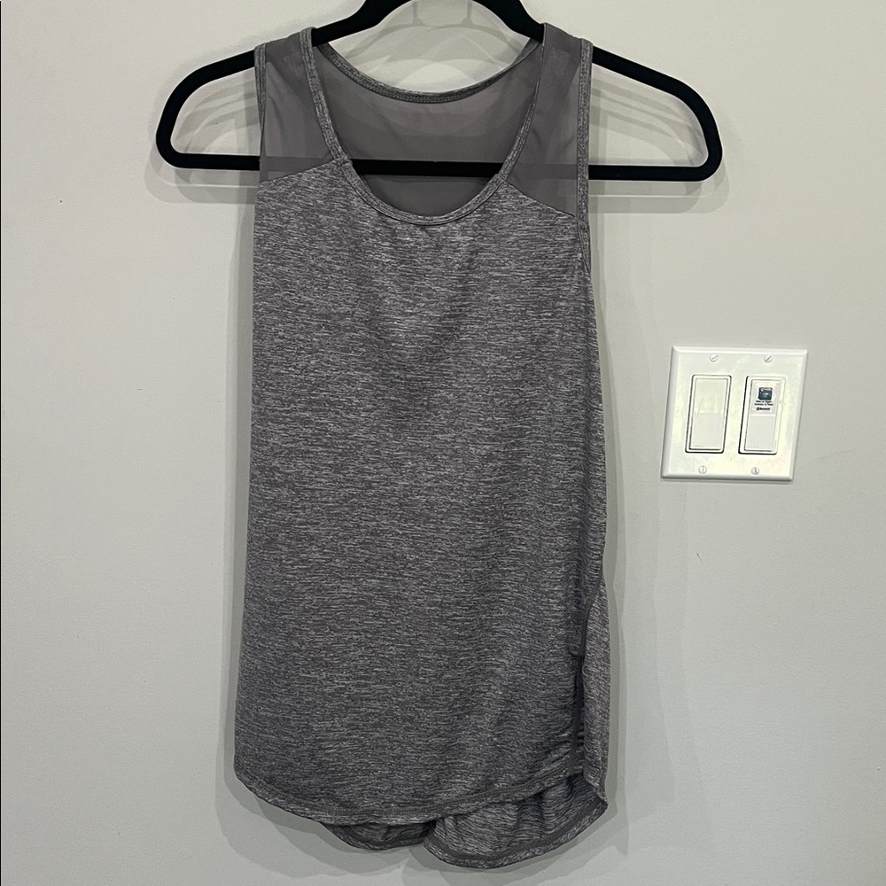 Gray Sleeveless Women's Top